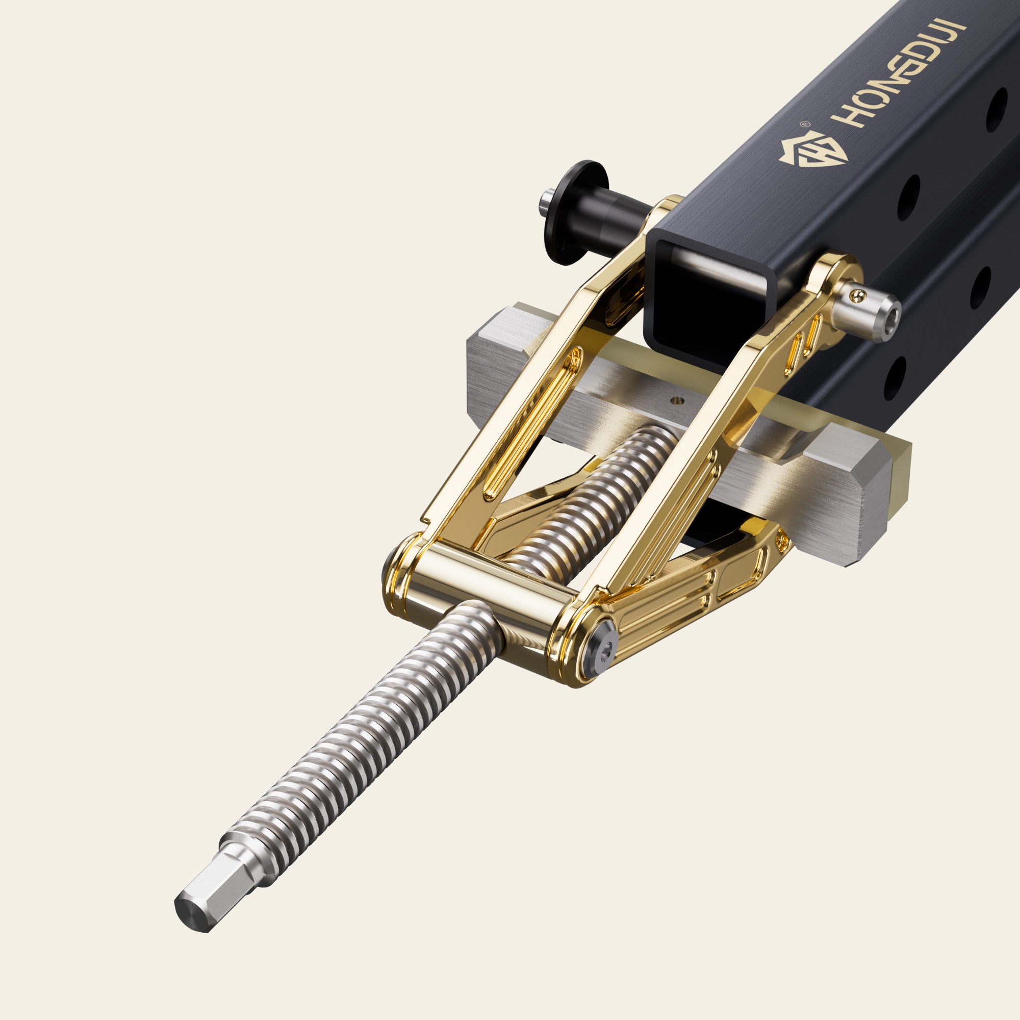 HONGDUI HD52 4-Way Pressure Non-Stick Wood Glue Panel Clamp