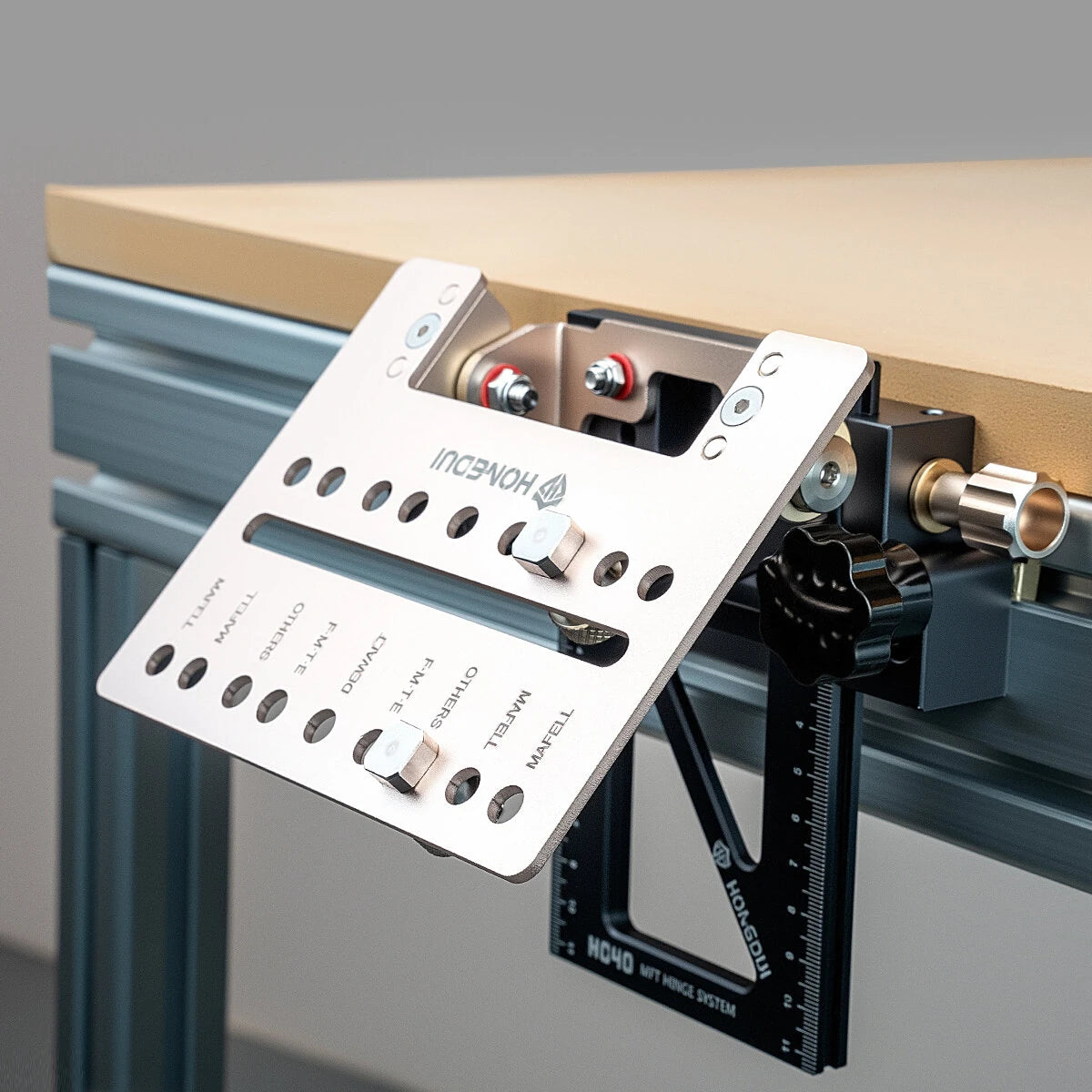 HONGDUI HD40 BenchTop Quick Mount Hinge System