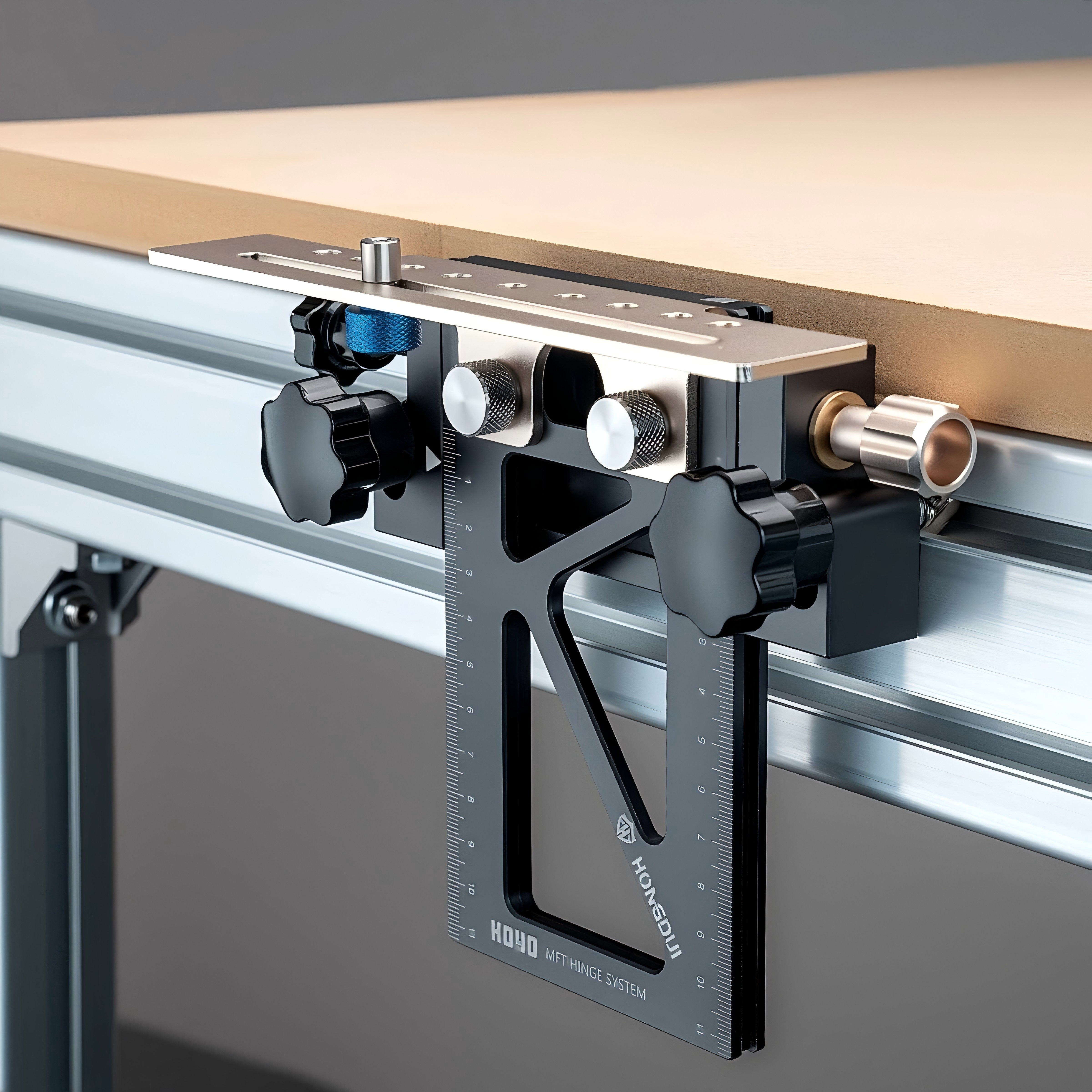 HONGDUI HD40 Benchdogs Quad MFT Hinge System