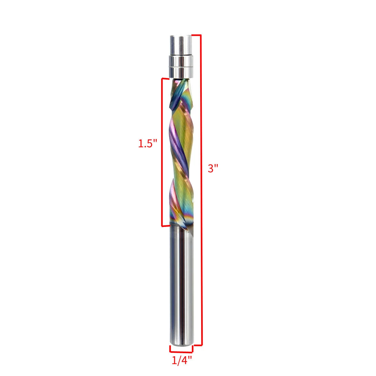 HONGDUI XD02 Compression Flush Trim Router Bit