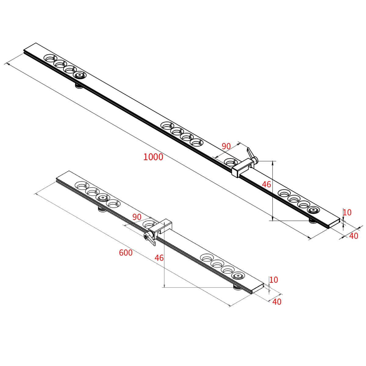 HONGDUI HD30-KY Fence Stop