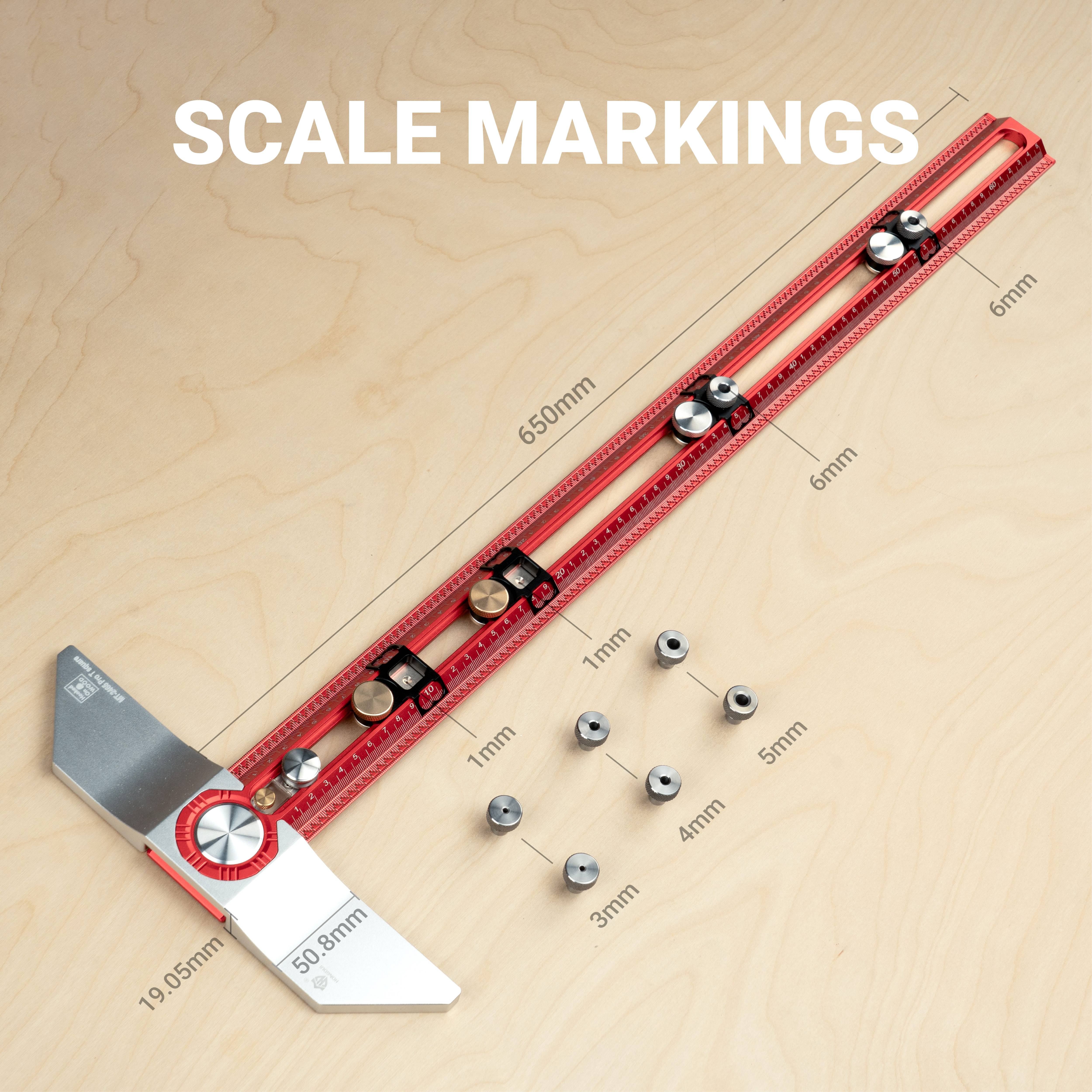 HONGDUI MT-2465 PRO Scribe accroché au bois