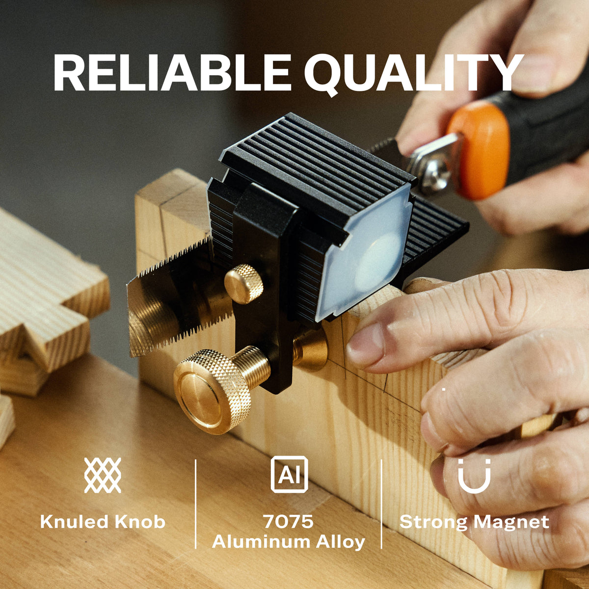 HONGDUI YW09-1:4/1:6/1:7/1:8/90° Dovetail Saw Guide