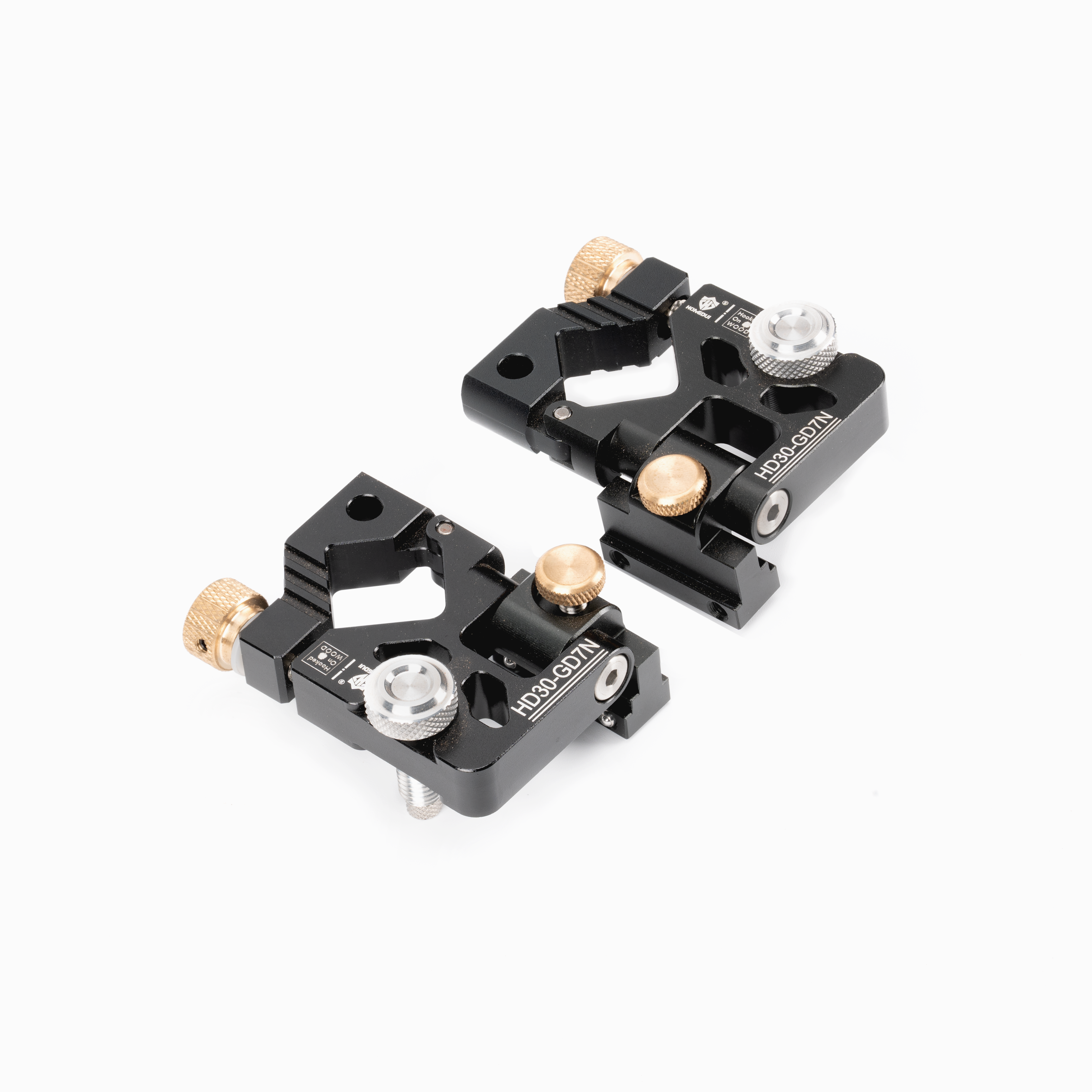 HONGDUI HD30-GD7N-02 2pcs Folding Guide Rail Clamp