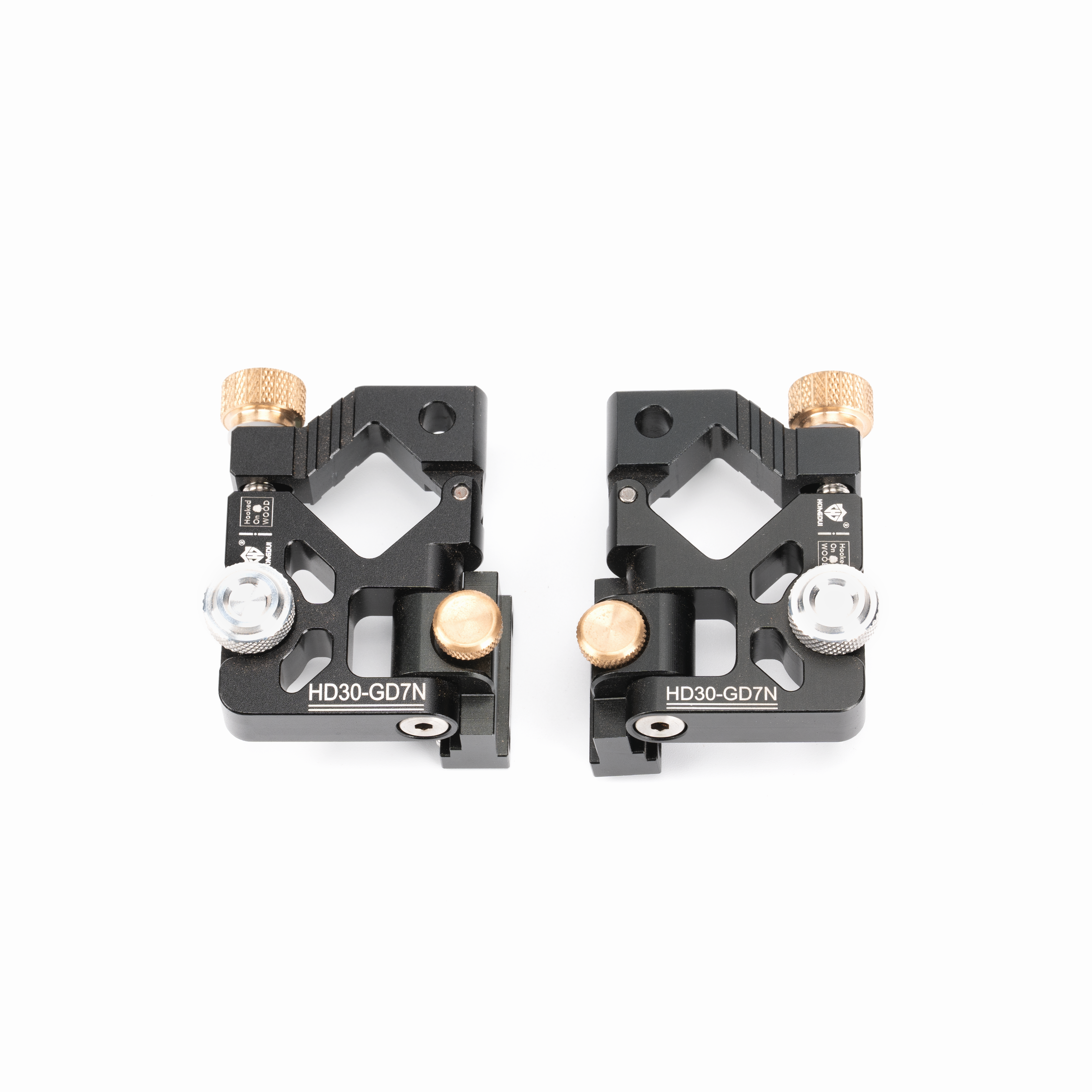 HONGDUI HD30-GD7N-02 2pcs Folding Guide Rail Clamp