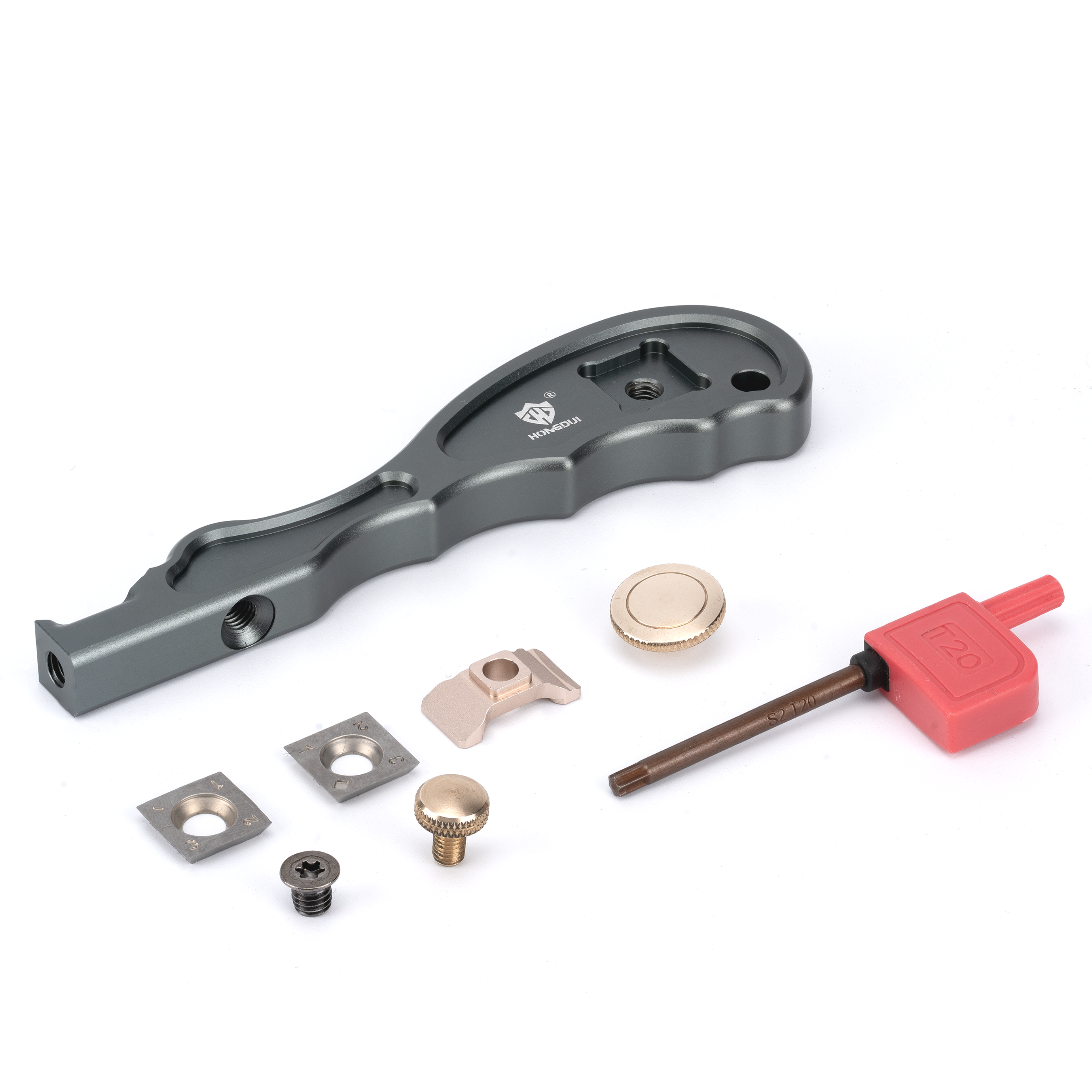 HONGDUI GD05 2-in-1 Mini Wood Carbide Scraper