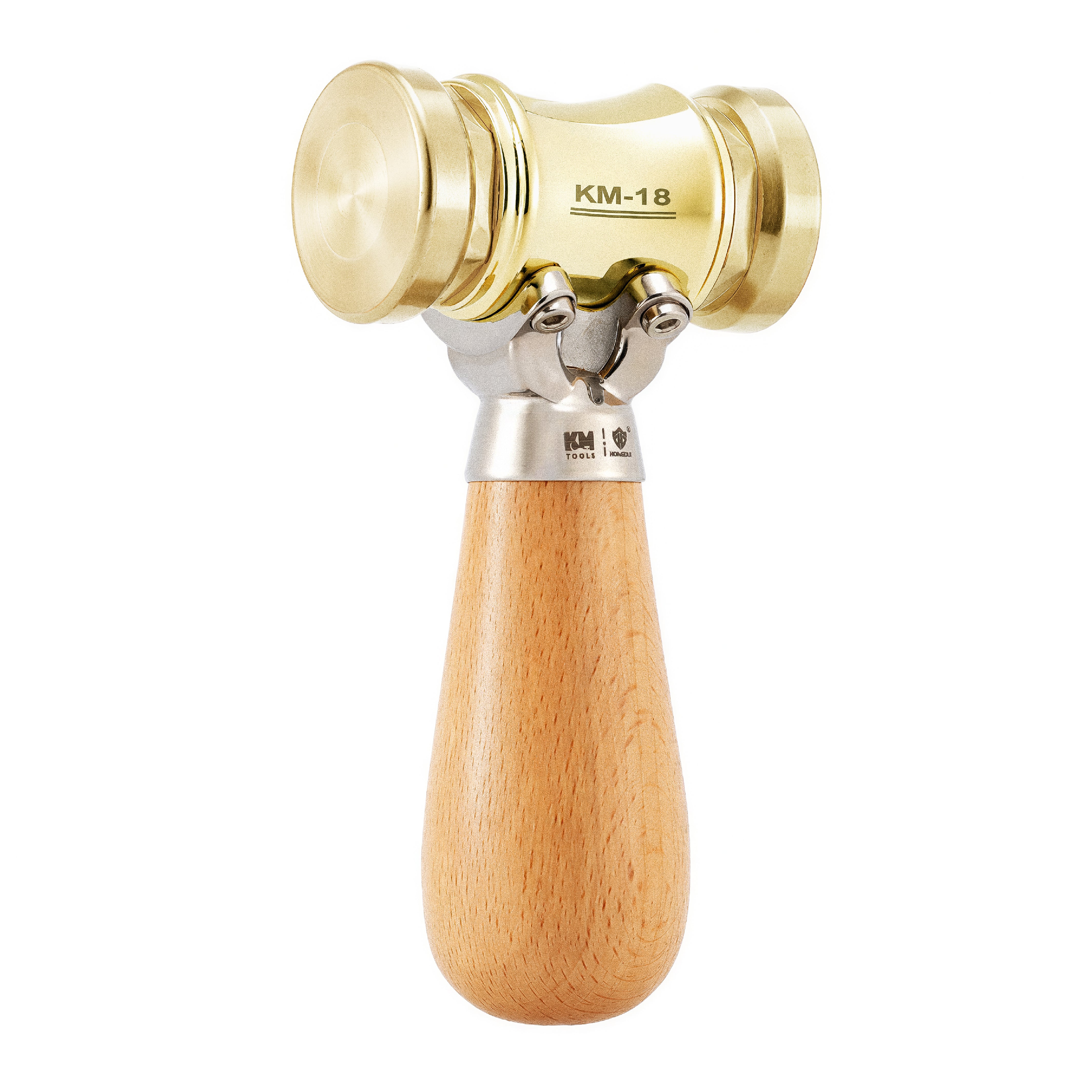 HONGDUI KM18 Brass Mallet Hammer
