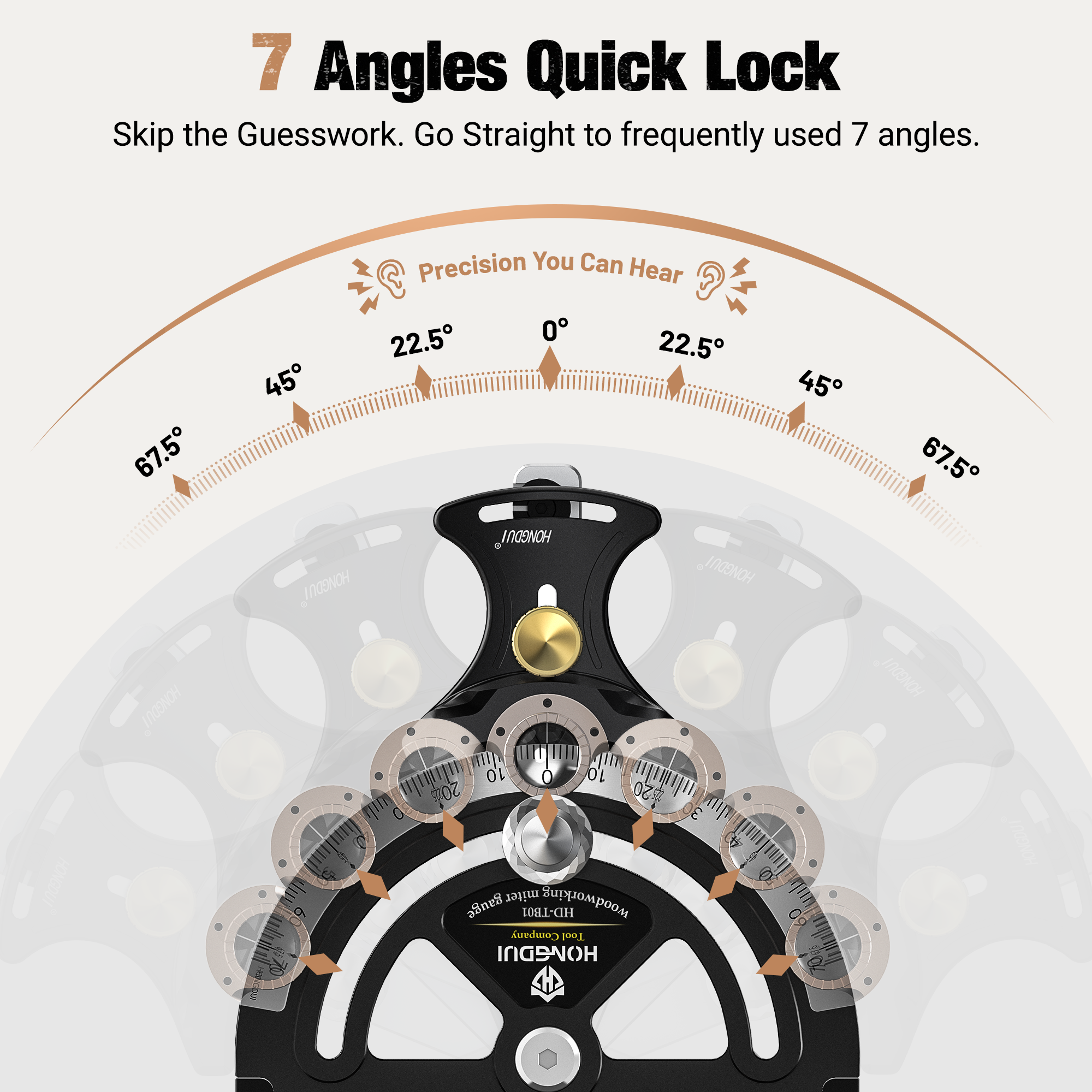 HONGDUI HD-TB01 Miter Gauge