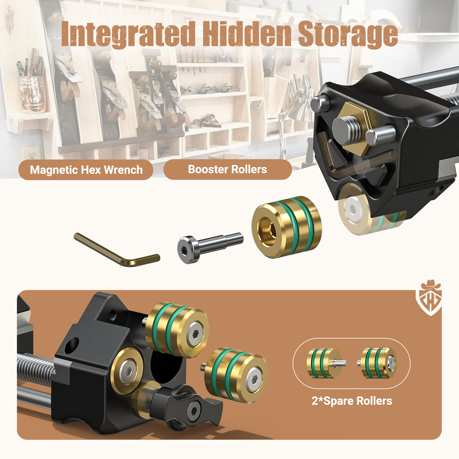 HONGDUI HD34 Pro Chisel Sharpening Jig System