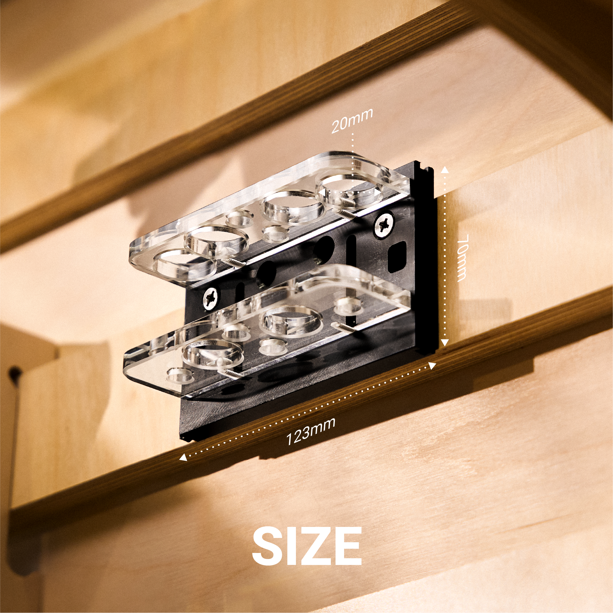 HONGDUI HD30-SR Bench Dogs Storage Rack