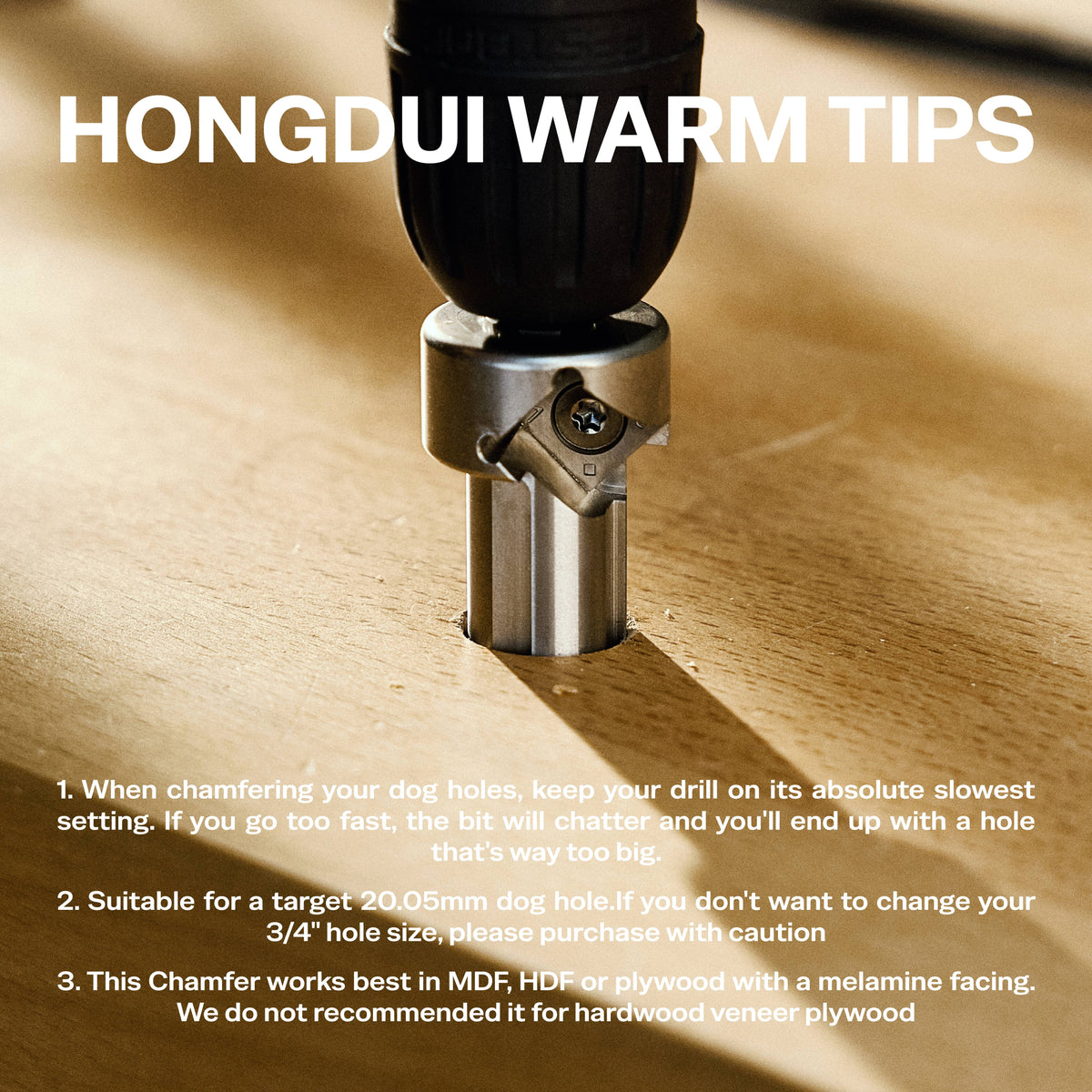 HONGDUI HD30-KJ01 Chamfer Reamer Tool