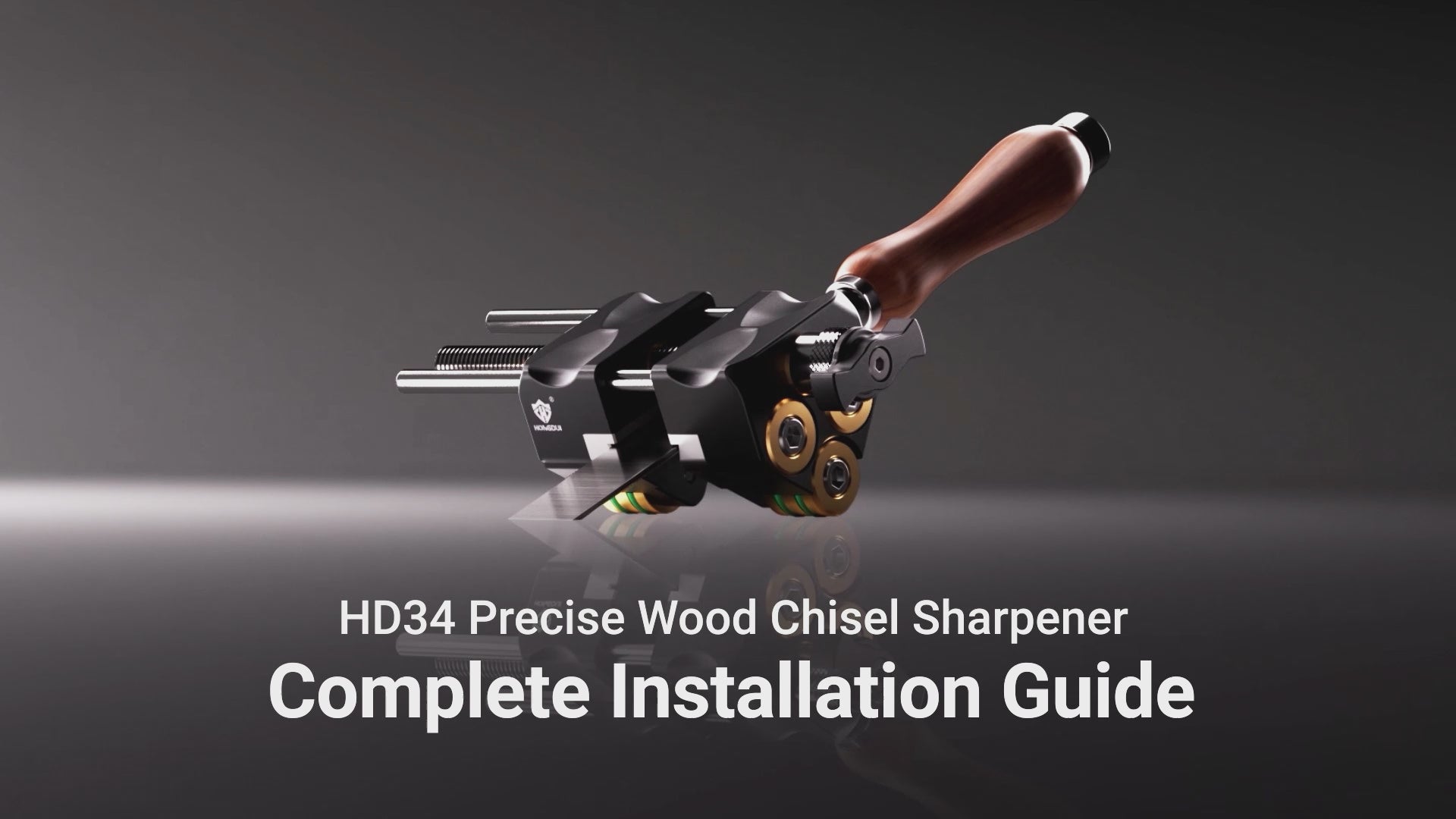 HONGDUI HD34 Pro Chisel Sharpening Jig System | Woodworking