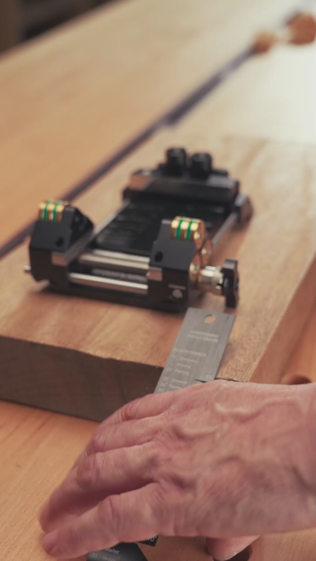 HONGDUI HD34 Pro Chisel Sharpening Jig System | Woodworking